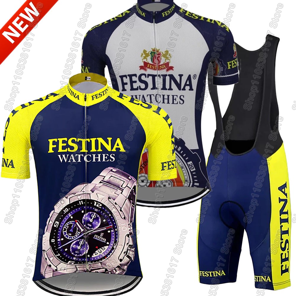 Summer Clothing In Spanish - Retro Spanish Watch Cycling Jersey 2026