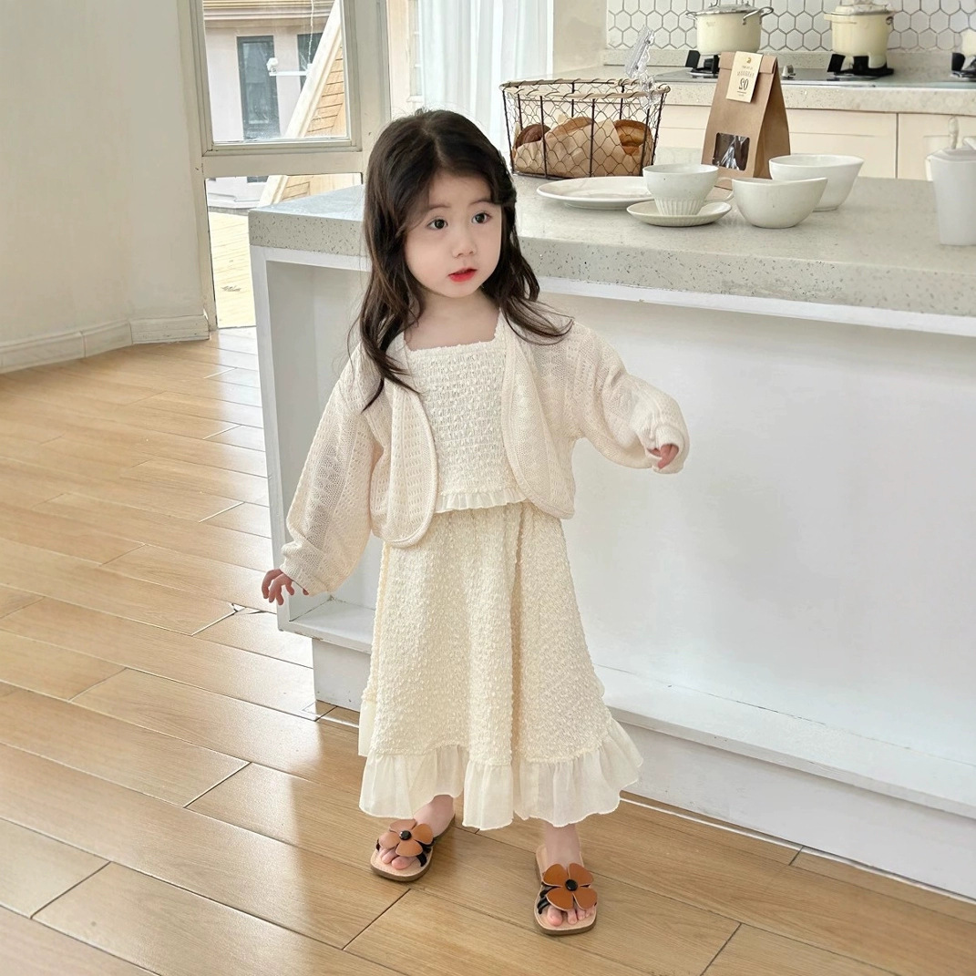 Yours Clothing Summer Jackets - Children's clothing girls' suit 2025 spring
