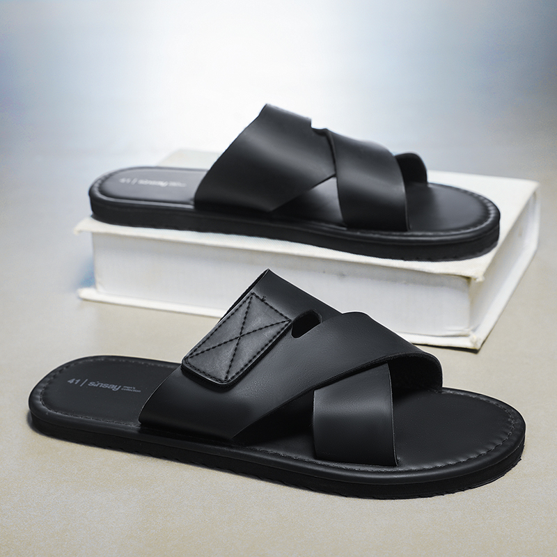 Summer Clothing Korea - Men's Slippers 2026 New Summer Leisure