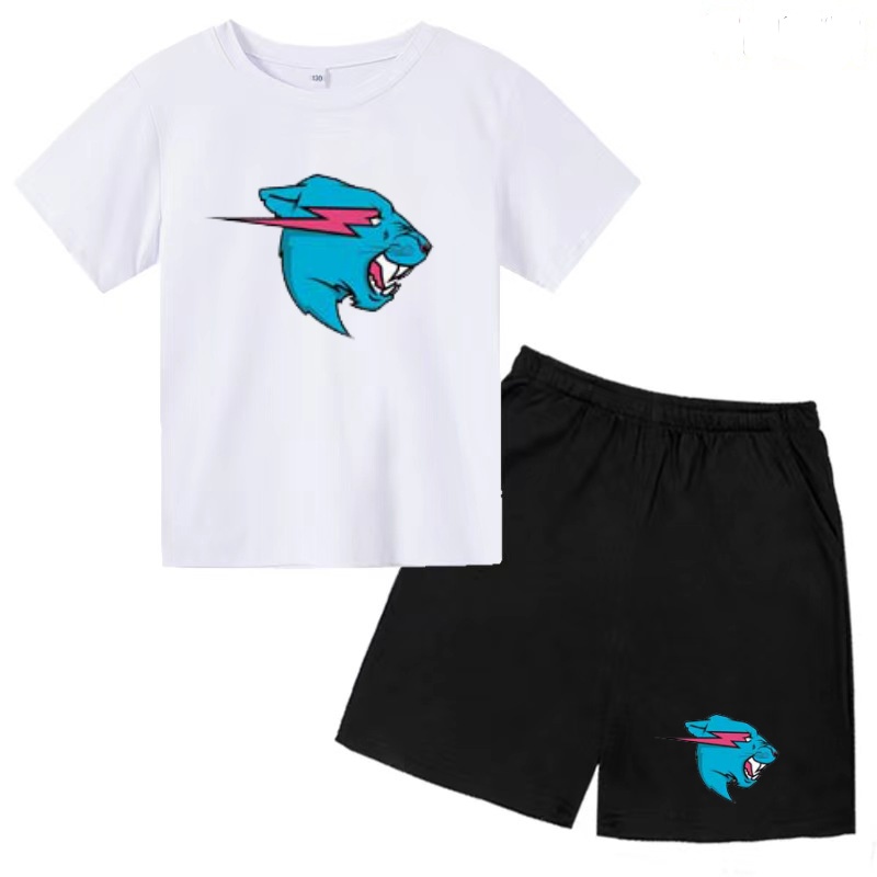 Kids Charming Animal Head Imag - Summer Clothing Images review and price