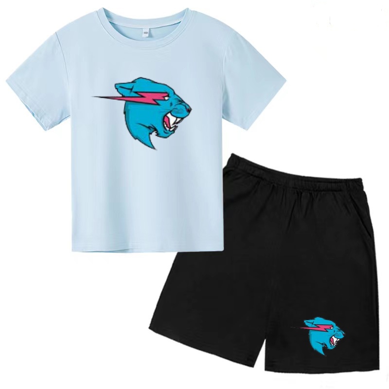Kids Charming Animal Head Imag - Summer Clothing Images review and price