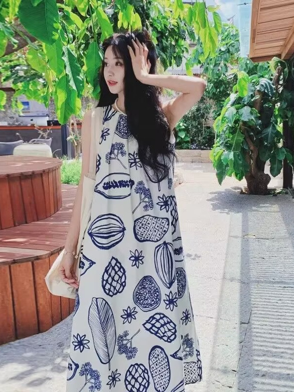 Summer Loose A-Line Vest Dress - Summer Clothing Tagline review and price