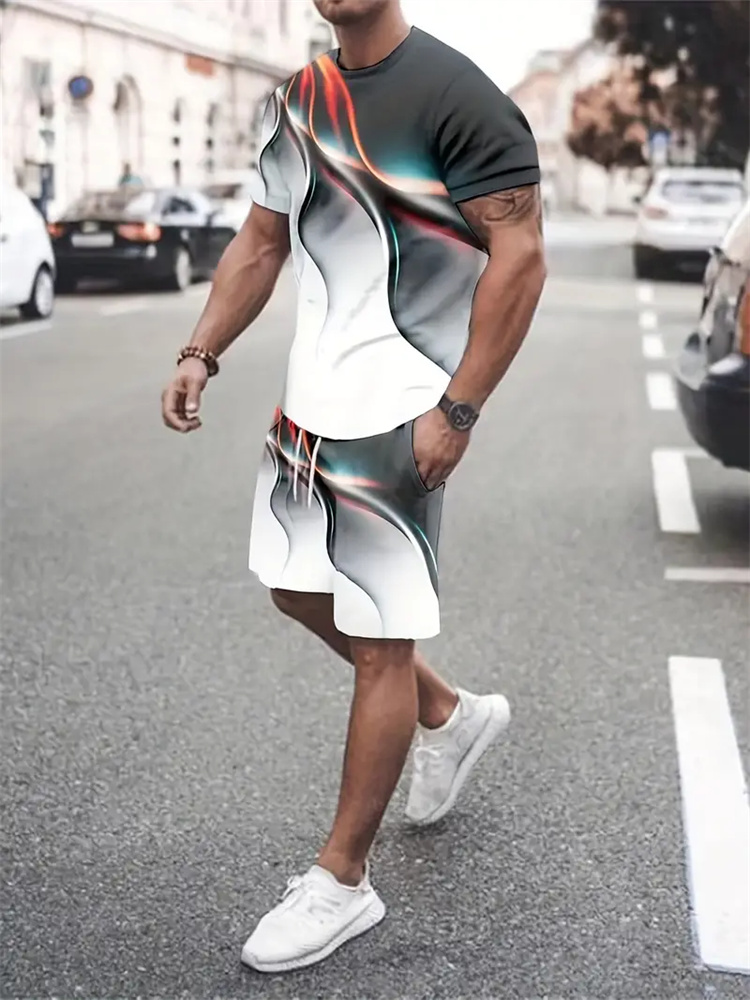 Men Women Gradient Texture T-s - Summer Clothing For Women review and price