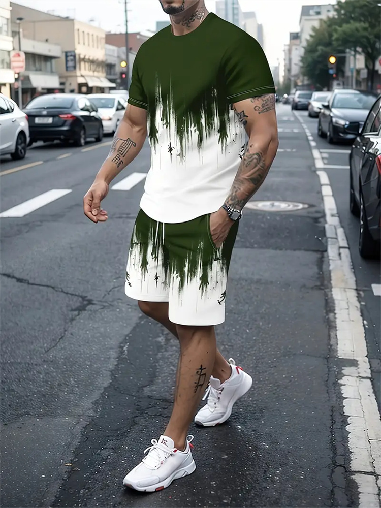 Men Women Gradient Texture T-s - Summer Clothing For Women review and price