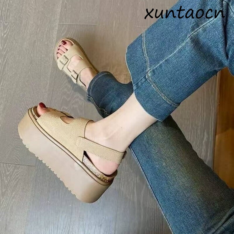 Women's Thick Bottom Platform  - Summer Clothing Korea review and price