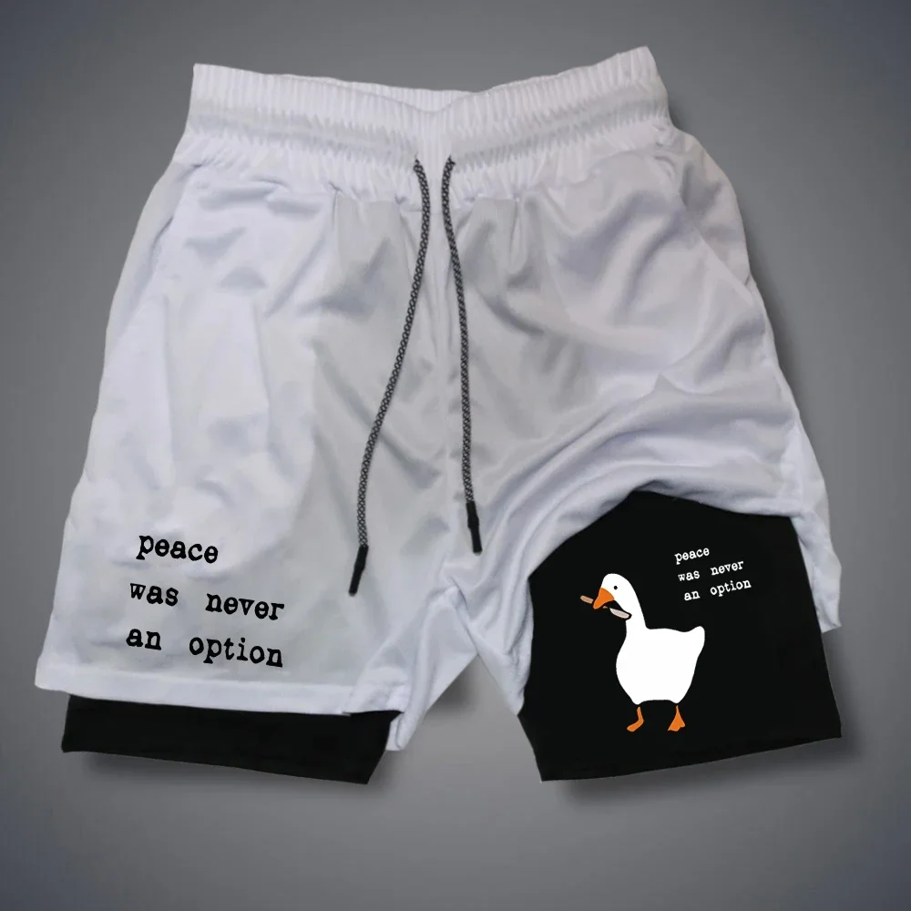 Cartoon Duck Print Men's Short - Summer Duck Clothing review and price