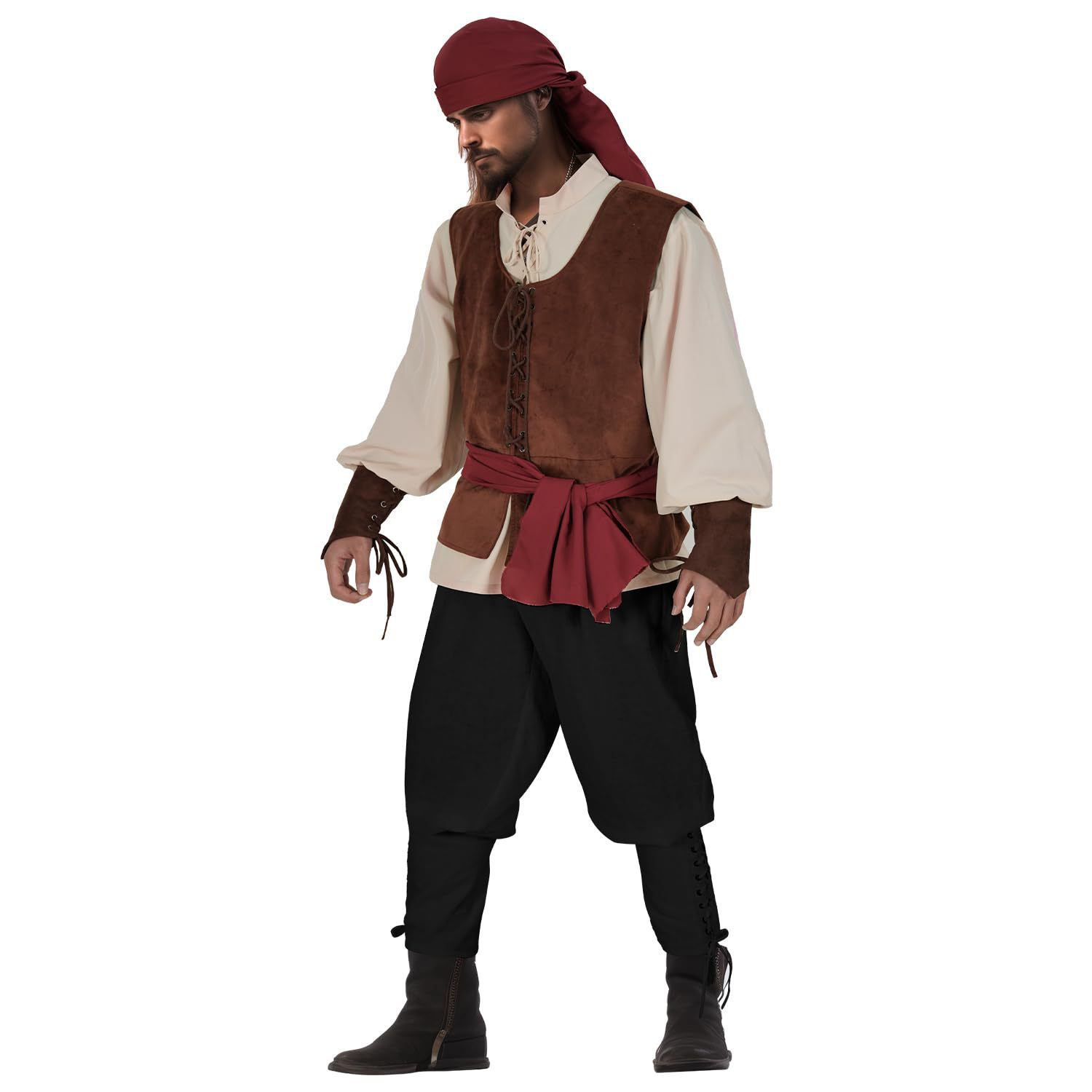 Halloween Pirates Of The Carib - Summer Renaissance Clothing review and price
