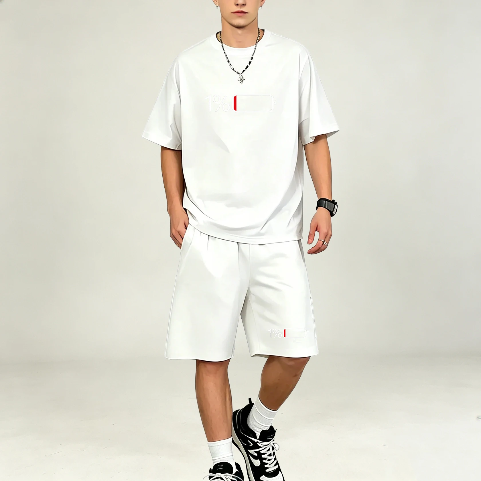 Hot Selling Men T‑Shirts Sets  - Summer Clothing Line review and price