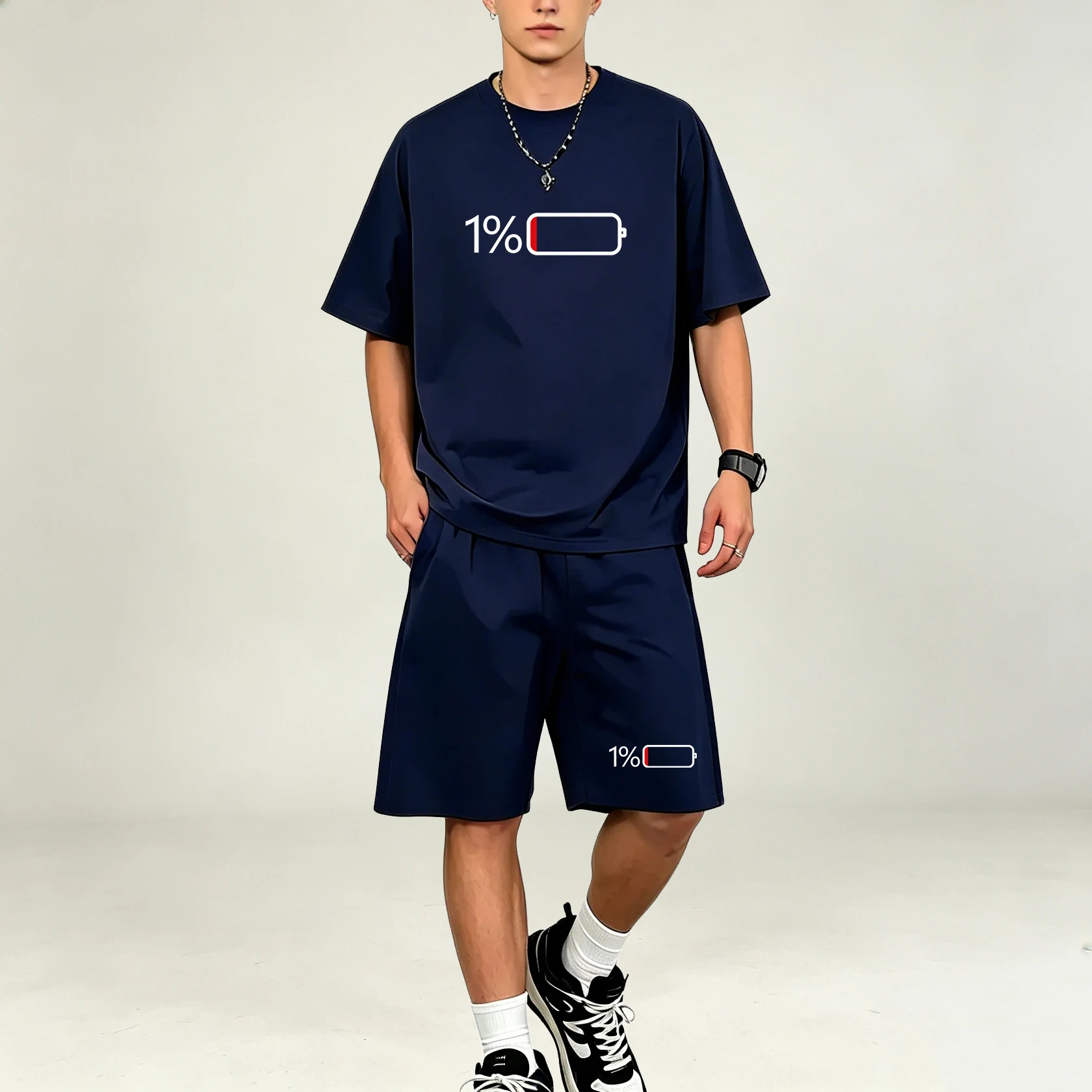 Hot Selling Men T‑Shirts Sets  - Summer Clothing Line review and price