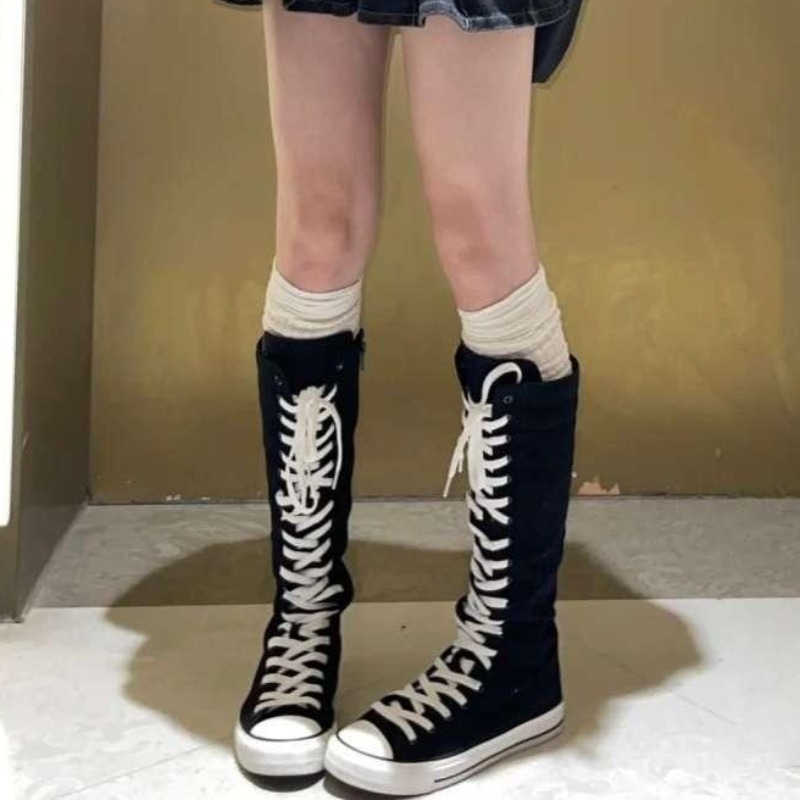 2025 New High Top Canvas Shoes - Summer Clothing Korea review and price