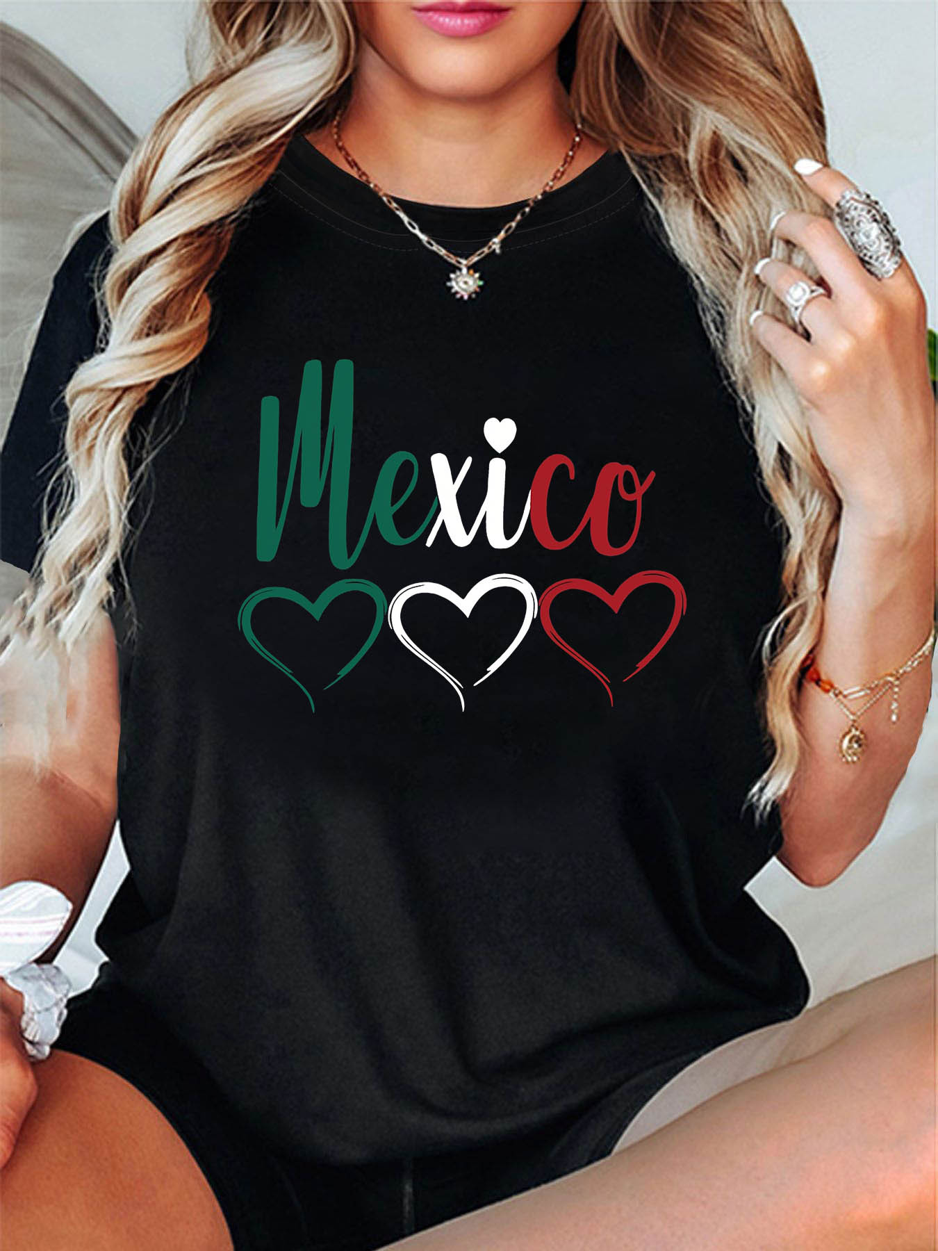 Crew Neck Casual Daily Top for - Summer Clothing Cartoon review and price