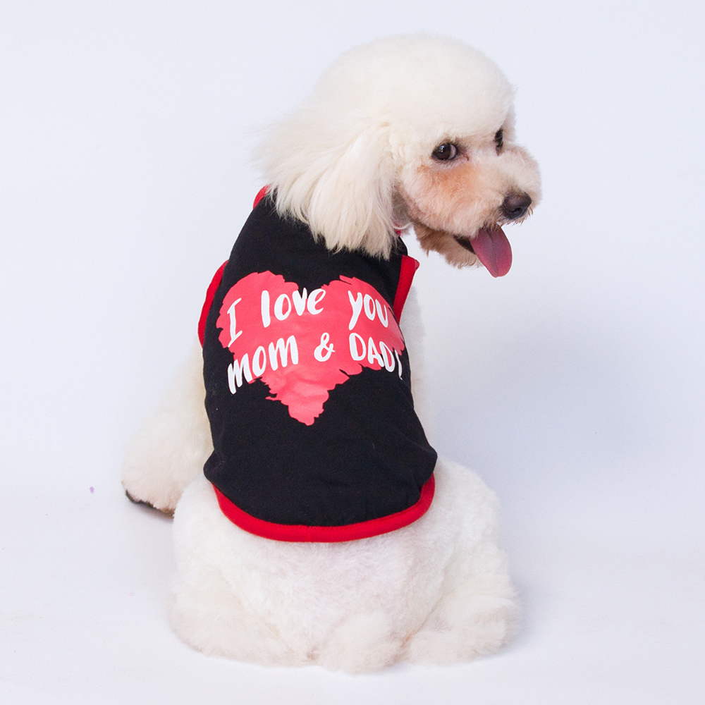 Lovely Puppy Cat Dog Sleeveles - Summer Loving Clothing review and price