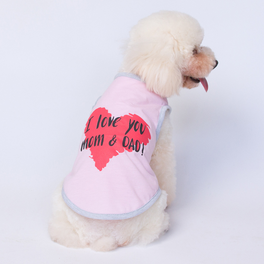 Lovely Puppy Cat Dog Sleeveles - Summer Loving Clothing review and price