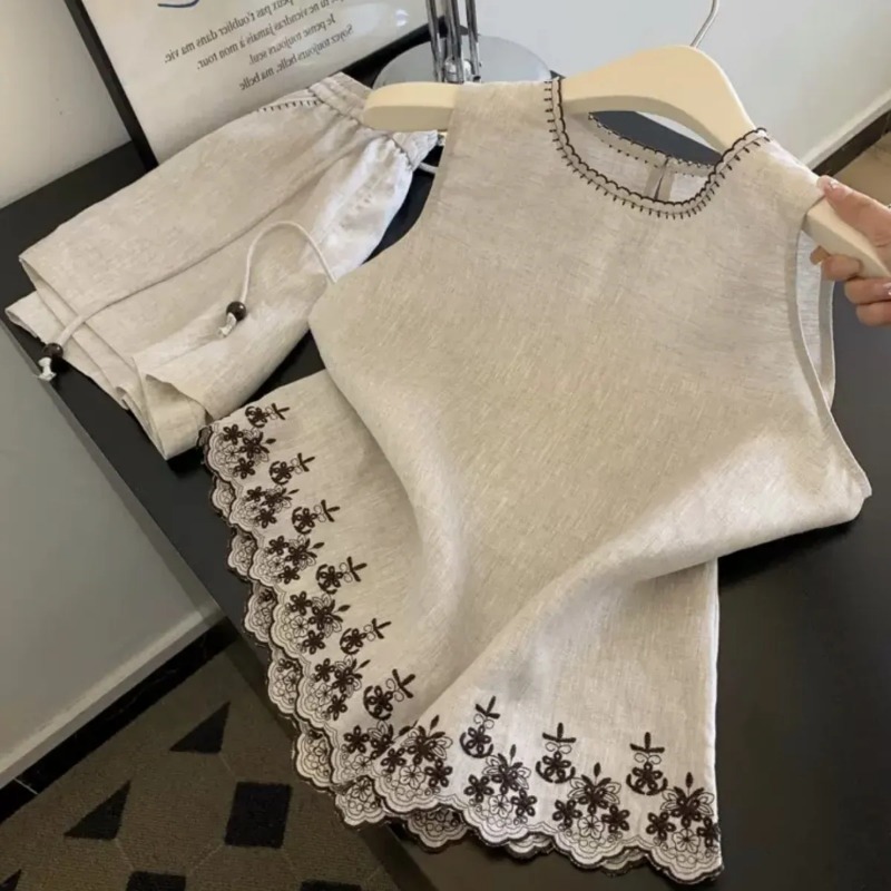 Simple Old Money Style Cotton  - Summer Linen Clothing For Women review and price