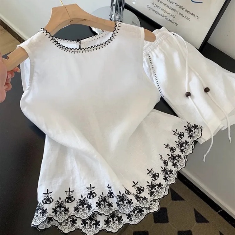 Simple Old Money Style Cotton  - Summer Linen Clothing For Women review and price