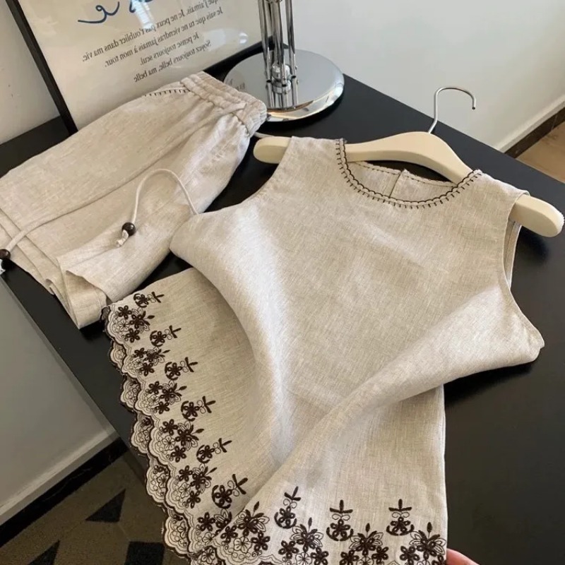 Simple Old Money Style Cotton  - Summer Linen Clothing For Women review and price