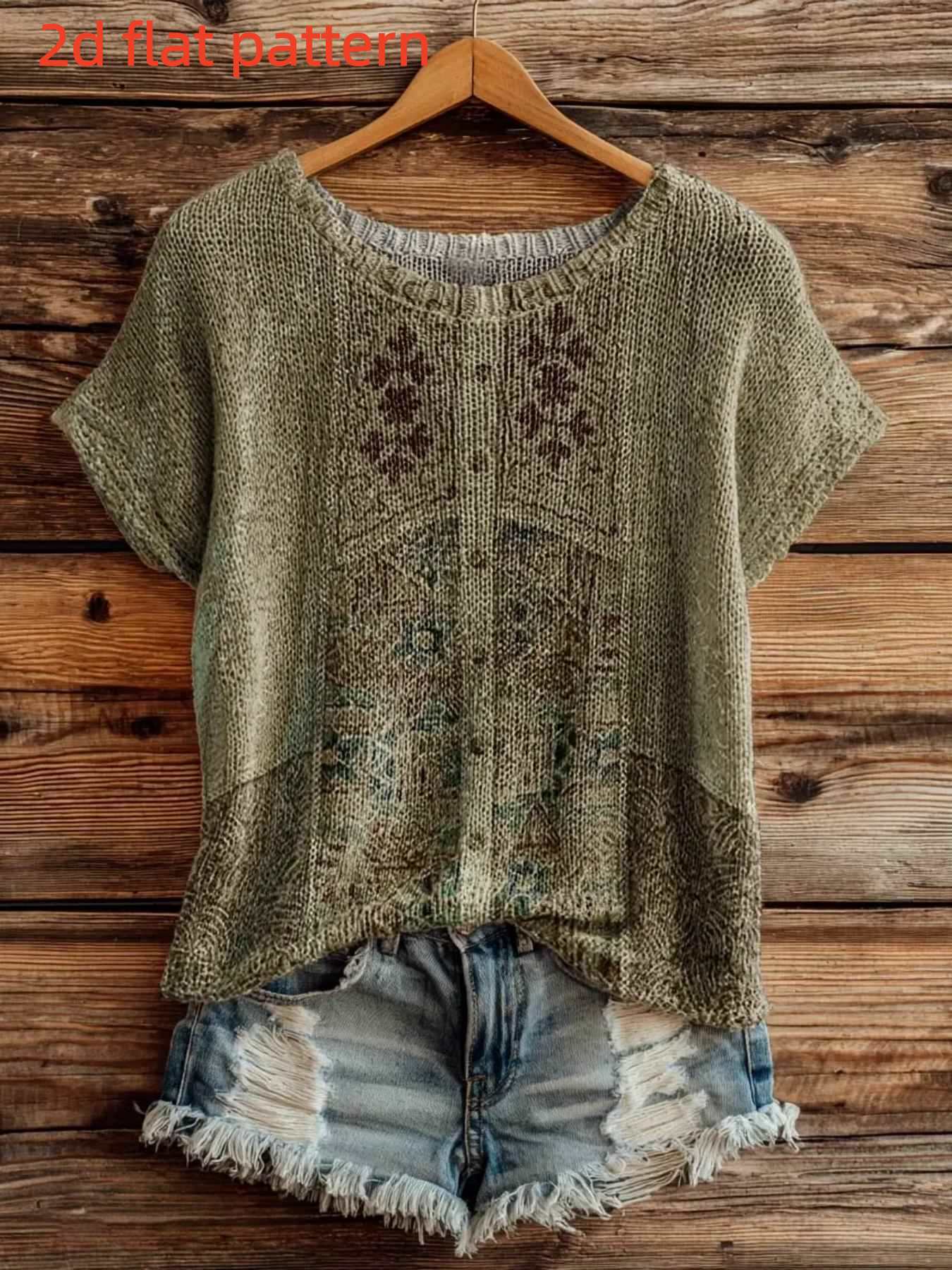 Printed Design - Nottextured S - Summer Clothing Yarn review and price