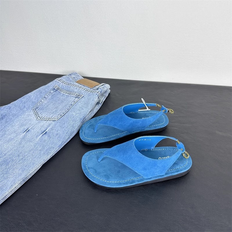 Korean Minimalist Suede Slingb - Summer Clothing Korea review and price