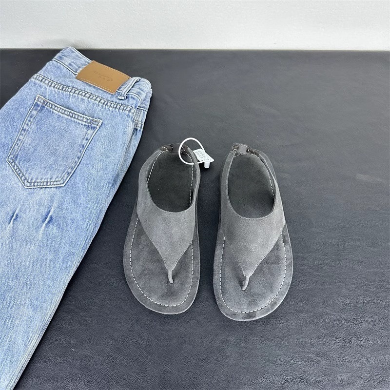 Korean Minimalist Suede Slingb - Summer Clothing Korea review and price