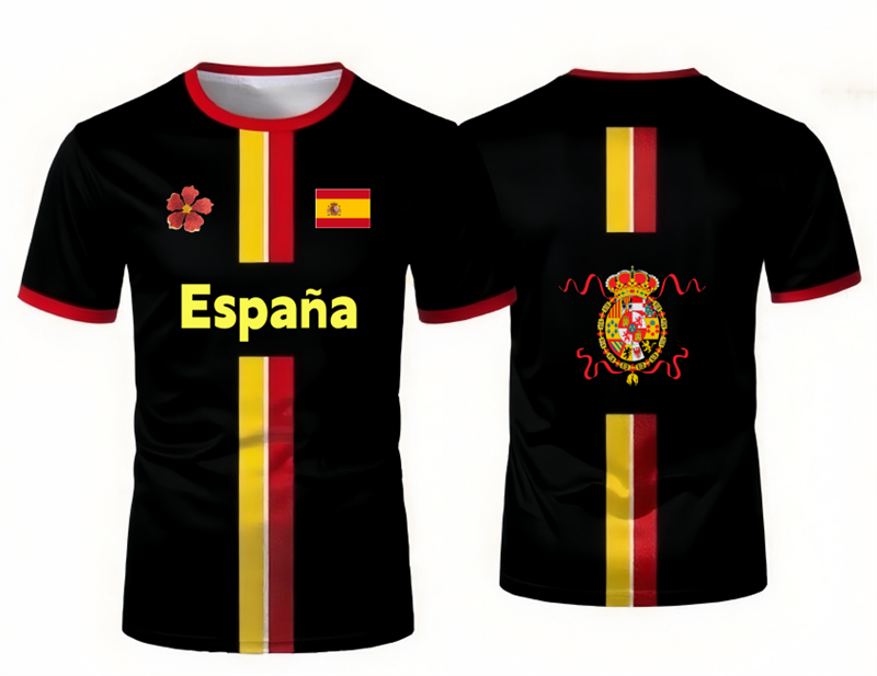 2026 Spanish Football Jersey T - Summer Clothing In Spanish review and price