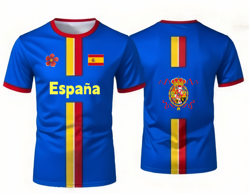 2026 Spanish Football Jersey T - Summer Clothing In Spanish review and price