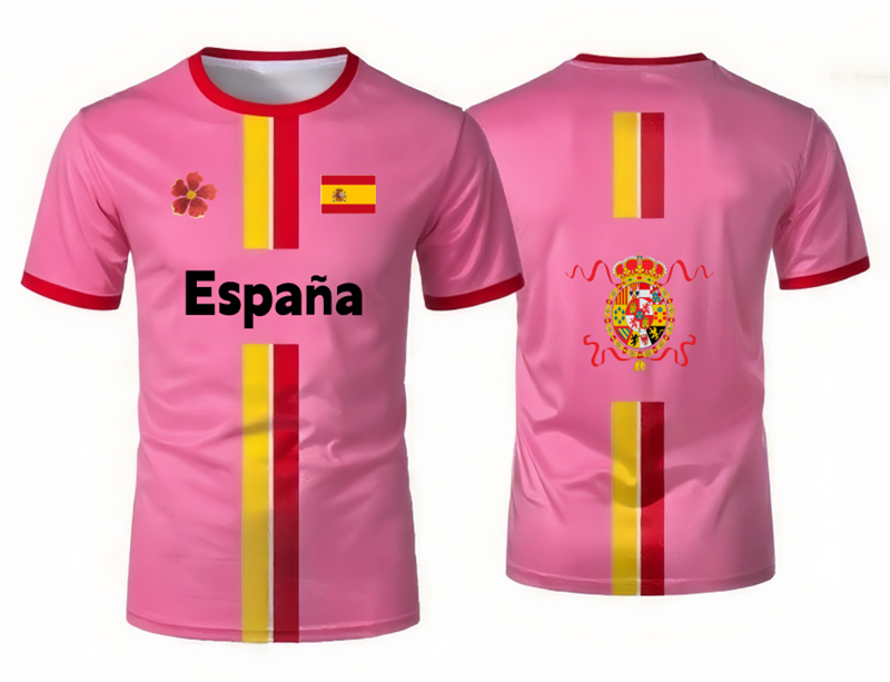 2026 Spanish Football Jersey T - Summer Clothing In Spanish review and price