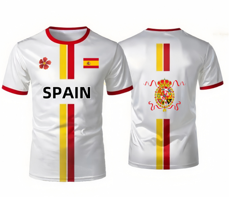 2026 Spanish Football Jersey T - Summer Clothing In Spanish review and price