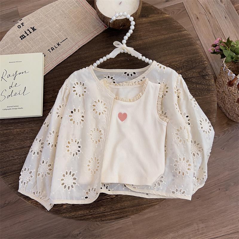 Girls' Lace Air-conditioned Sh - Yours Clothing Summer Jackets review and price