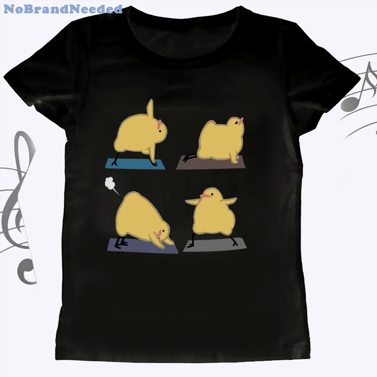 Yoga Yellow Duck T-Shirt Summe - Summer Duck Clothing review and price