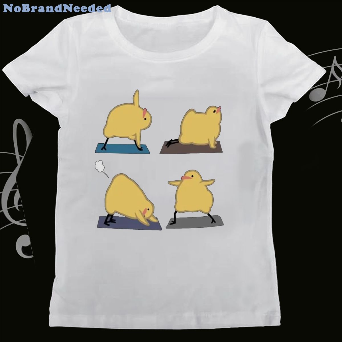 Yoga Yellow Duck T-Shirt Summe - Summer Duck Clothing review and price
