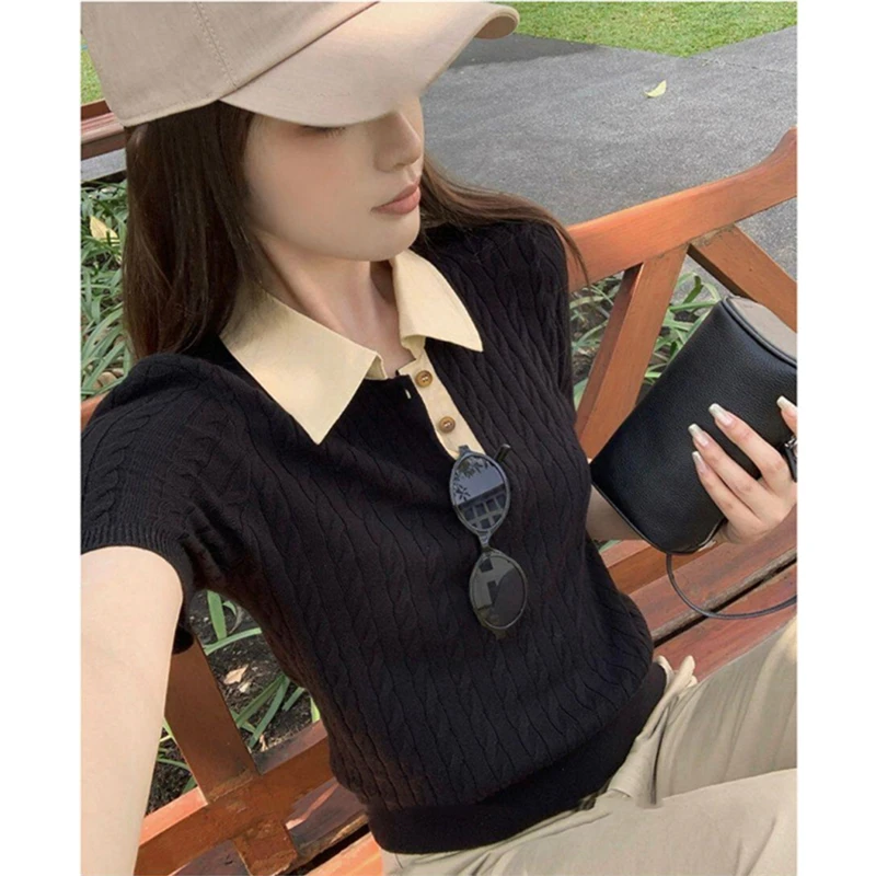 Women Clothing Knitted Sweater - Summer Clothing Yarn review and price