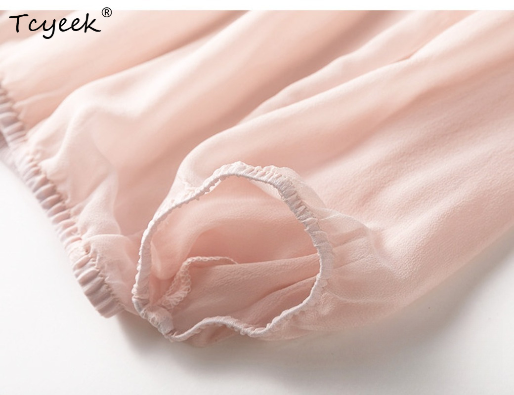 Tcyeek 100% Real Mulberry Silk - Summer Clothing For Women review and price
