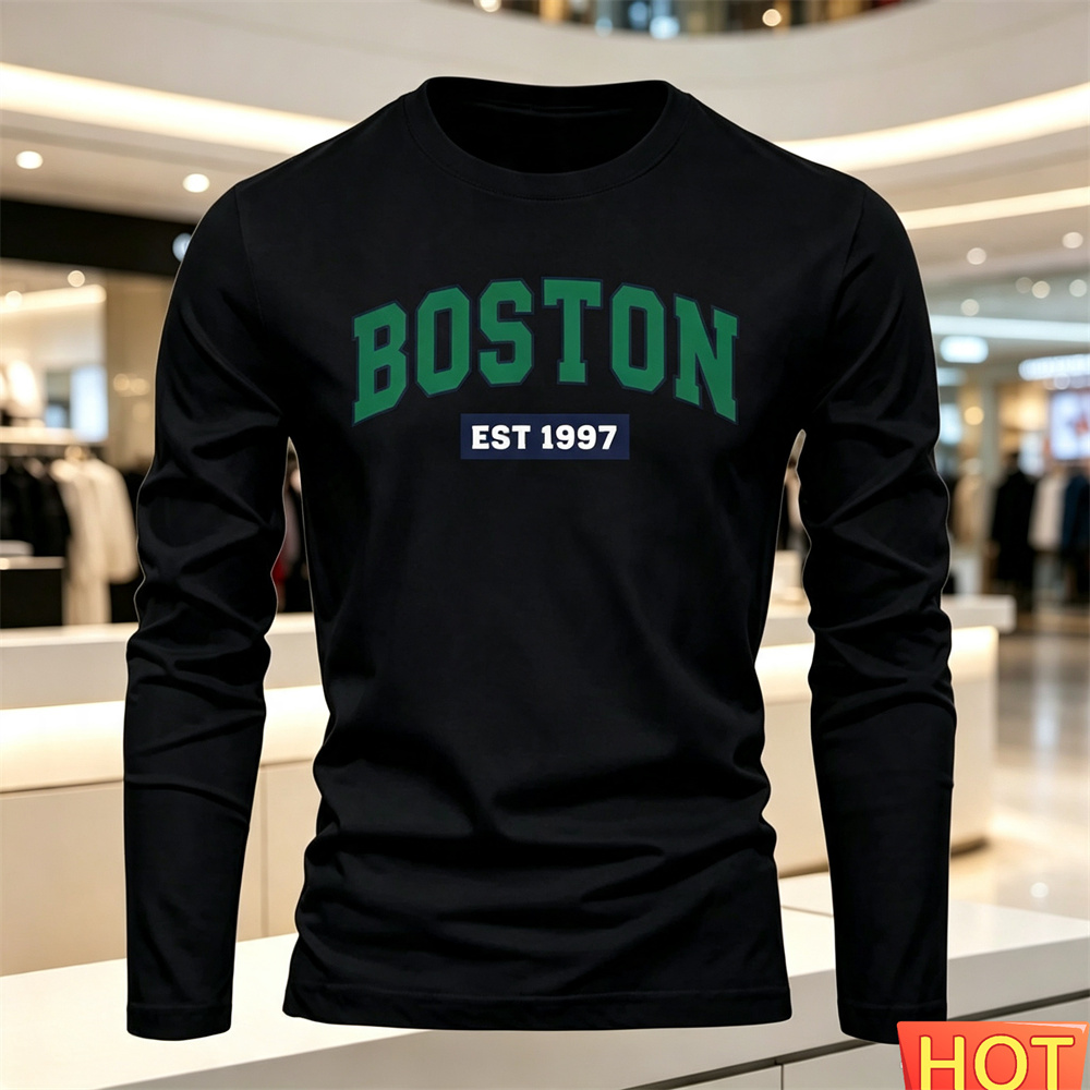 Autumn Summer Men's long sleev - Summer Clothing Y2K review and price
