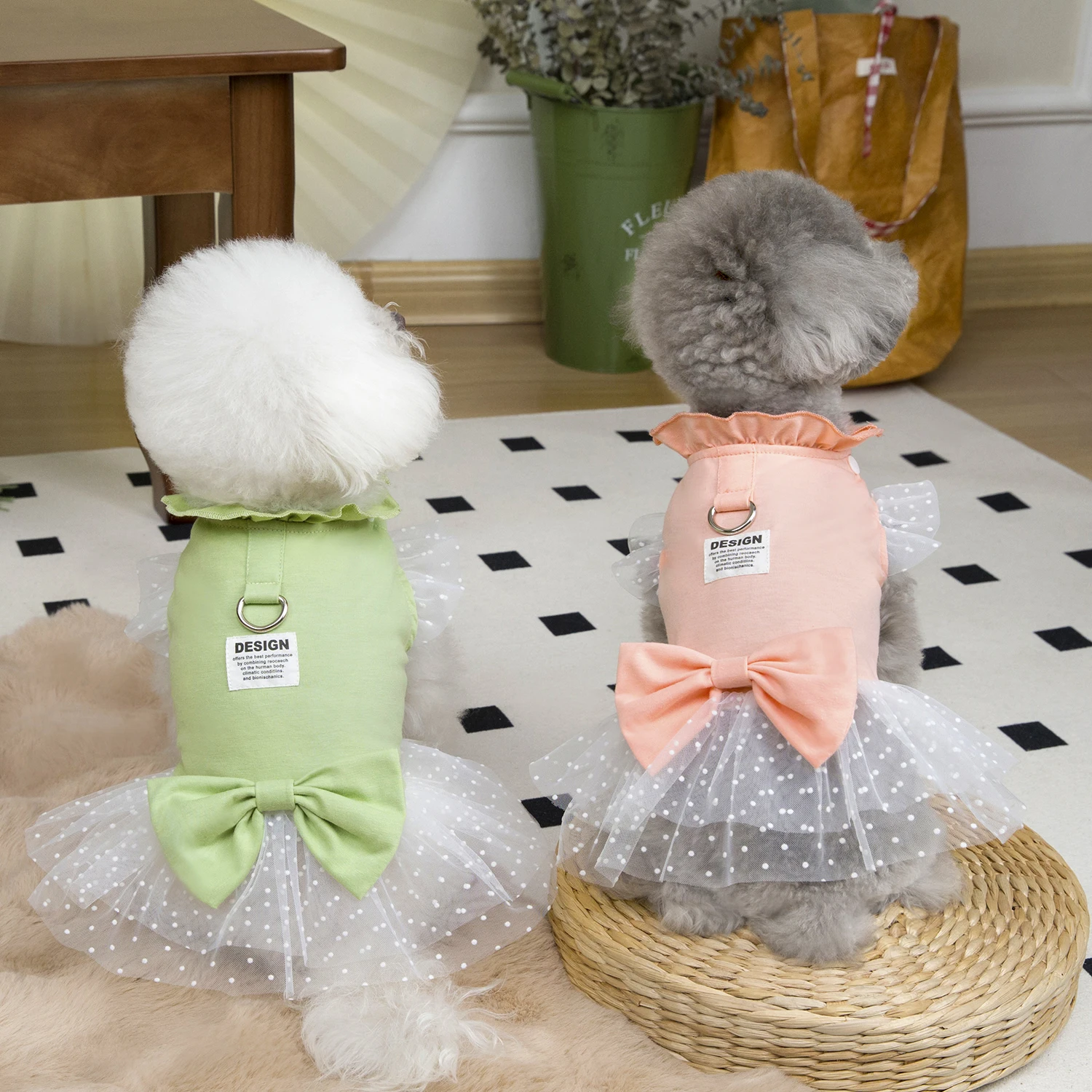 Cute Dog Summer Dress Cat Lace - Summer Loving Clothing review and price