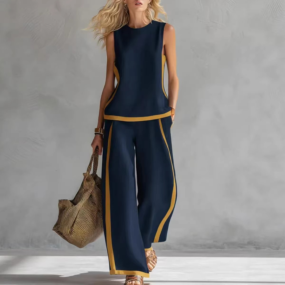 Women Linen 2 Piece Sets Color - Summer Linen Clothing For Women review and price