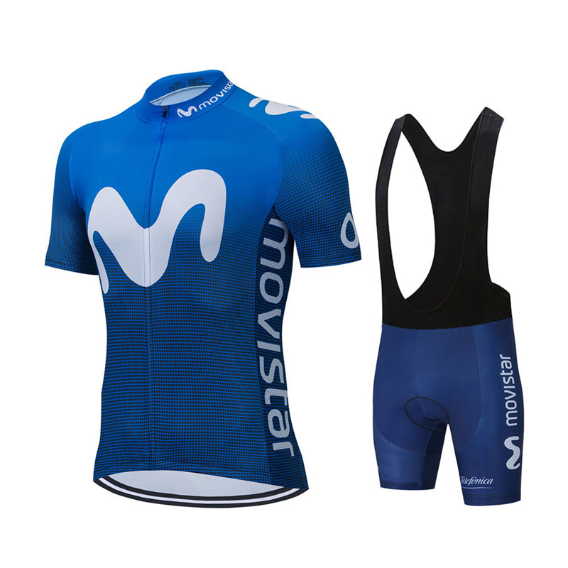 New Summer Movistar Team Cycli - Summer Clothing Men Sale review and price