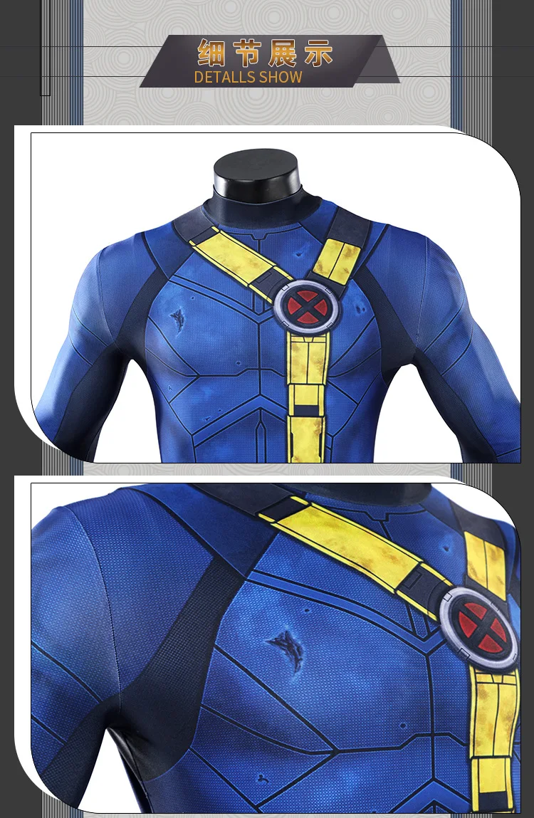 Scott Summers Cyclops Cosplay  - Summer Clothing Cartoon review and price