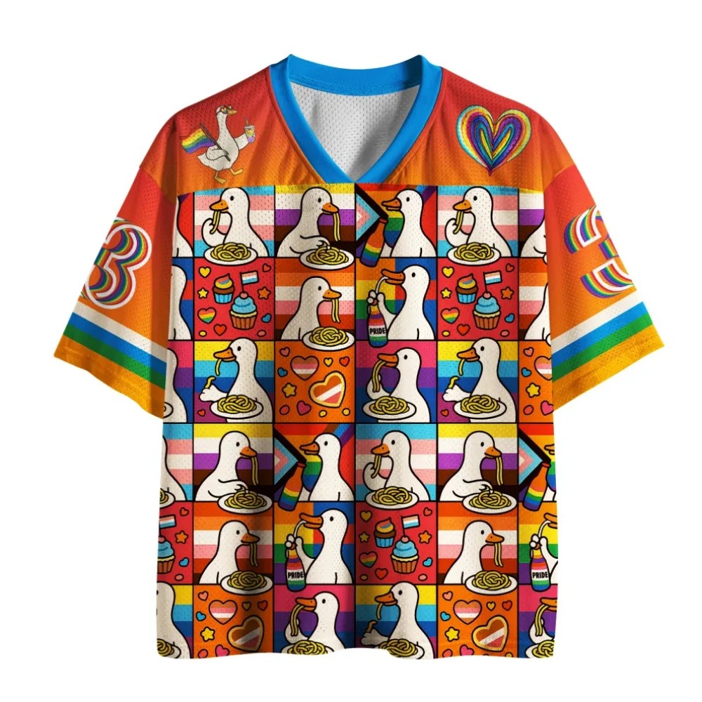 Fun Duck 3D Printed Men  V-nec - Summer Duck Clothing review and price