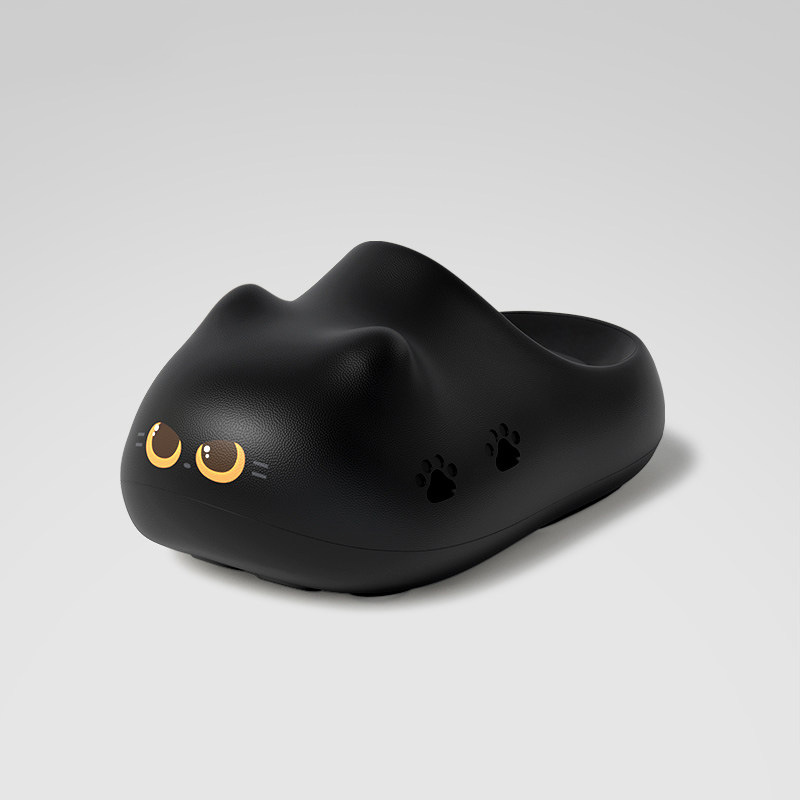 2026 New Black Cat Slippers Wi - Summer Clothing Korea review and price