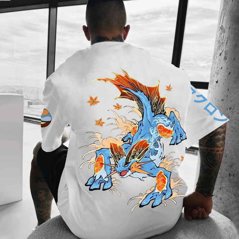 Pokémon Co-branded Print T-shi - Summer Clothing Trends 2025 review and price