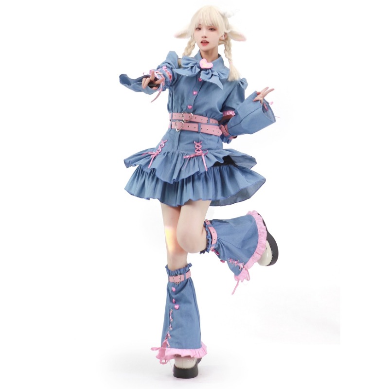2024 Denim Sweetheart Y2k Set  - Summer Clothing Y2K review and price