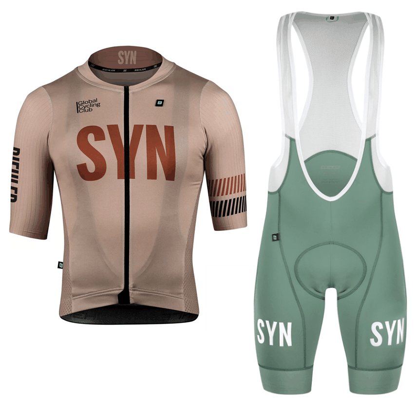 SYN Brown Cycling Clothing men - Summer Clothing Men Sale review and price