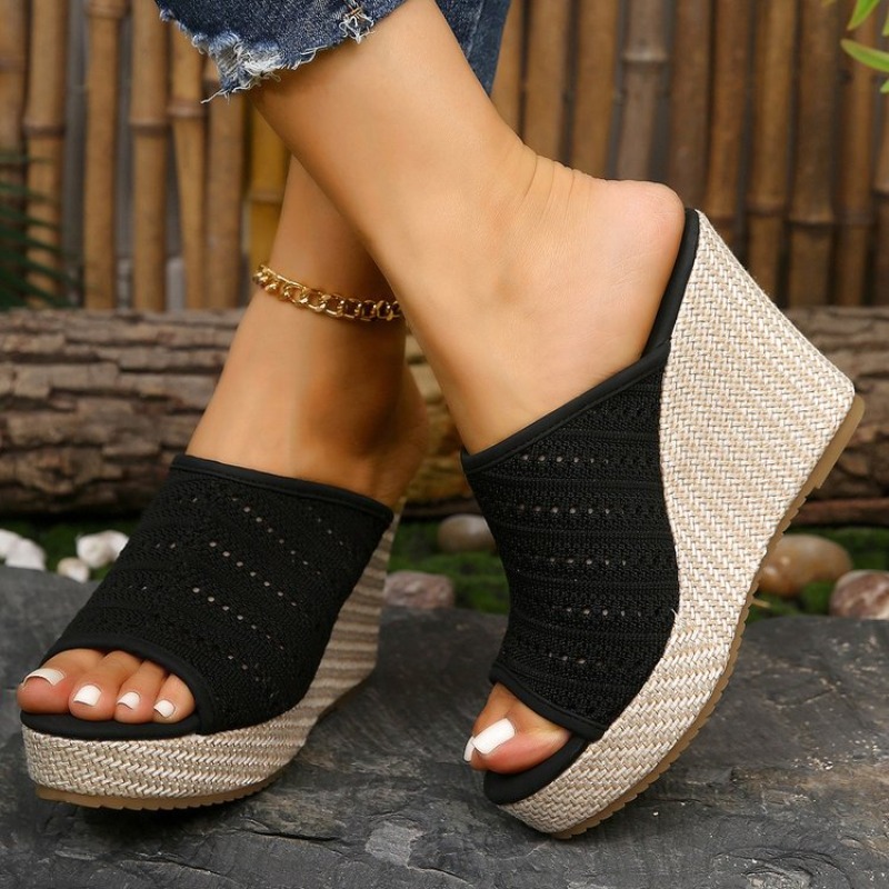 Womens Wedge Sandals Open Toe  - Summer Clothing Fabric review and price