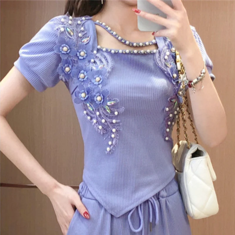 Wide Leg Ladies Trouser Purple - Summer Clothing Trends 2025 review and price