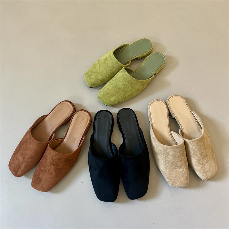Baotou Half Slippers for Women - Summer Clothing Korea review and price