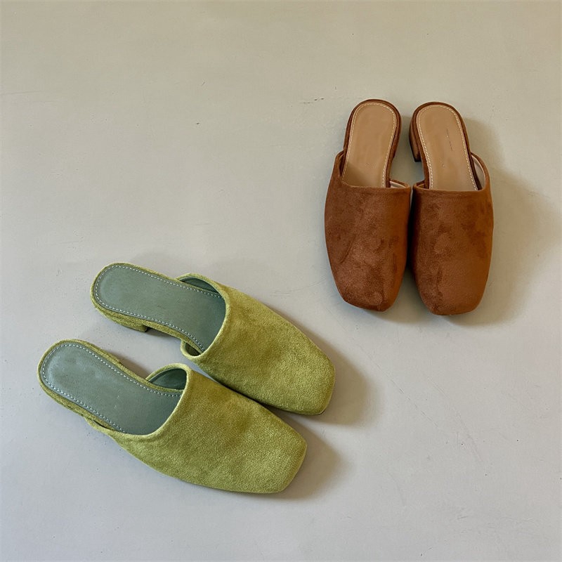 Baotou Half Slippers for Women - Summer Clothing Korea review and price
