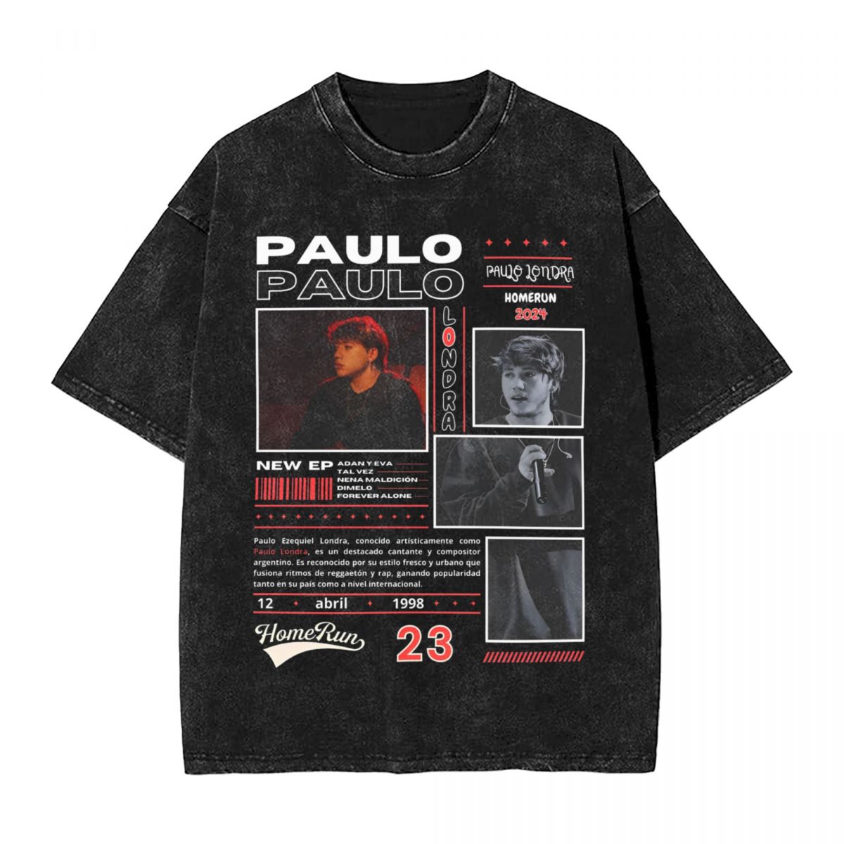 Men Women T-Shirt Paulo Londra - Summer Clothing Ideas For Women review and price