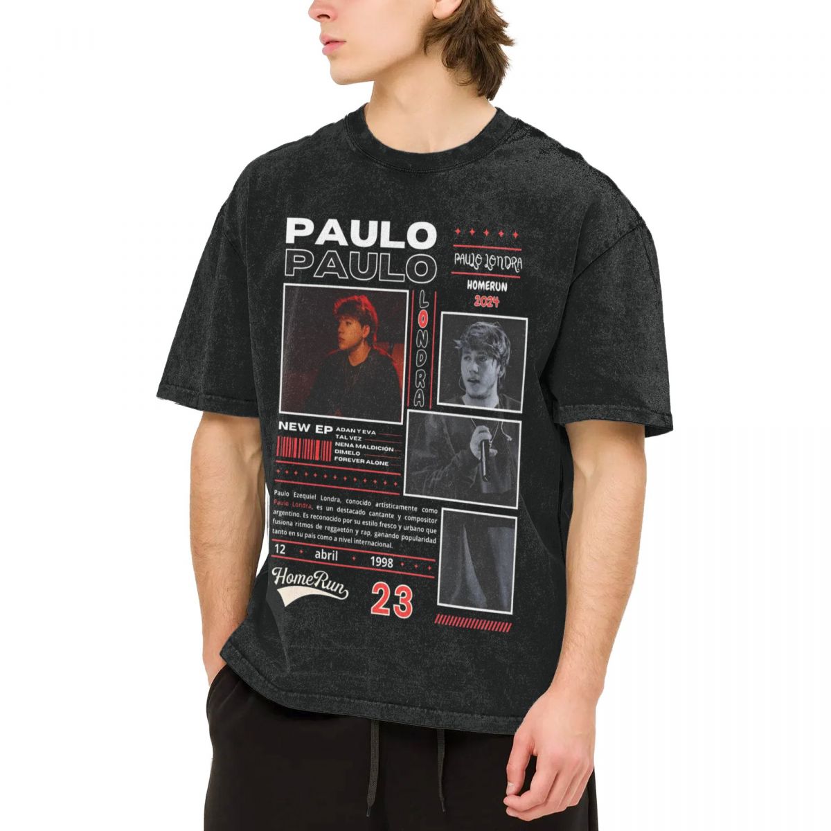 Men Women T-Shirt Paulo Londra - Summer Clothing Ideas For Women review and price