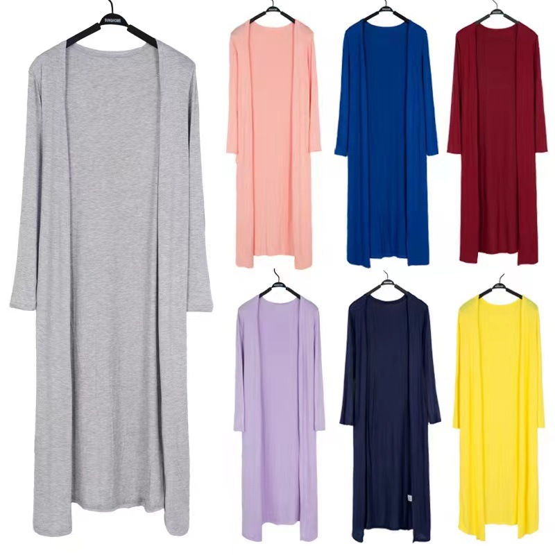 12 Colors Women Modal Long Car - Summer Clothing Yarn review and price