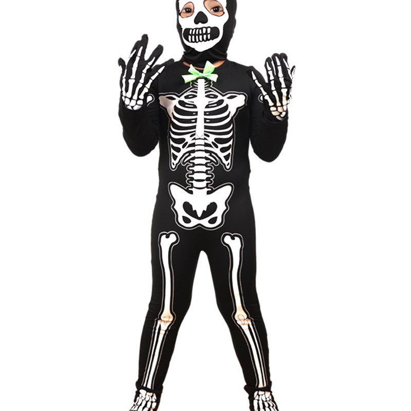 Black Glowing Skeleton Costume - Summer Nights Clothing review and price